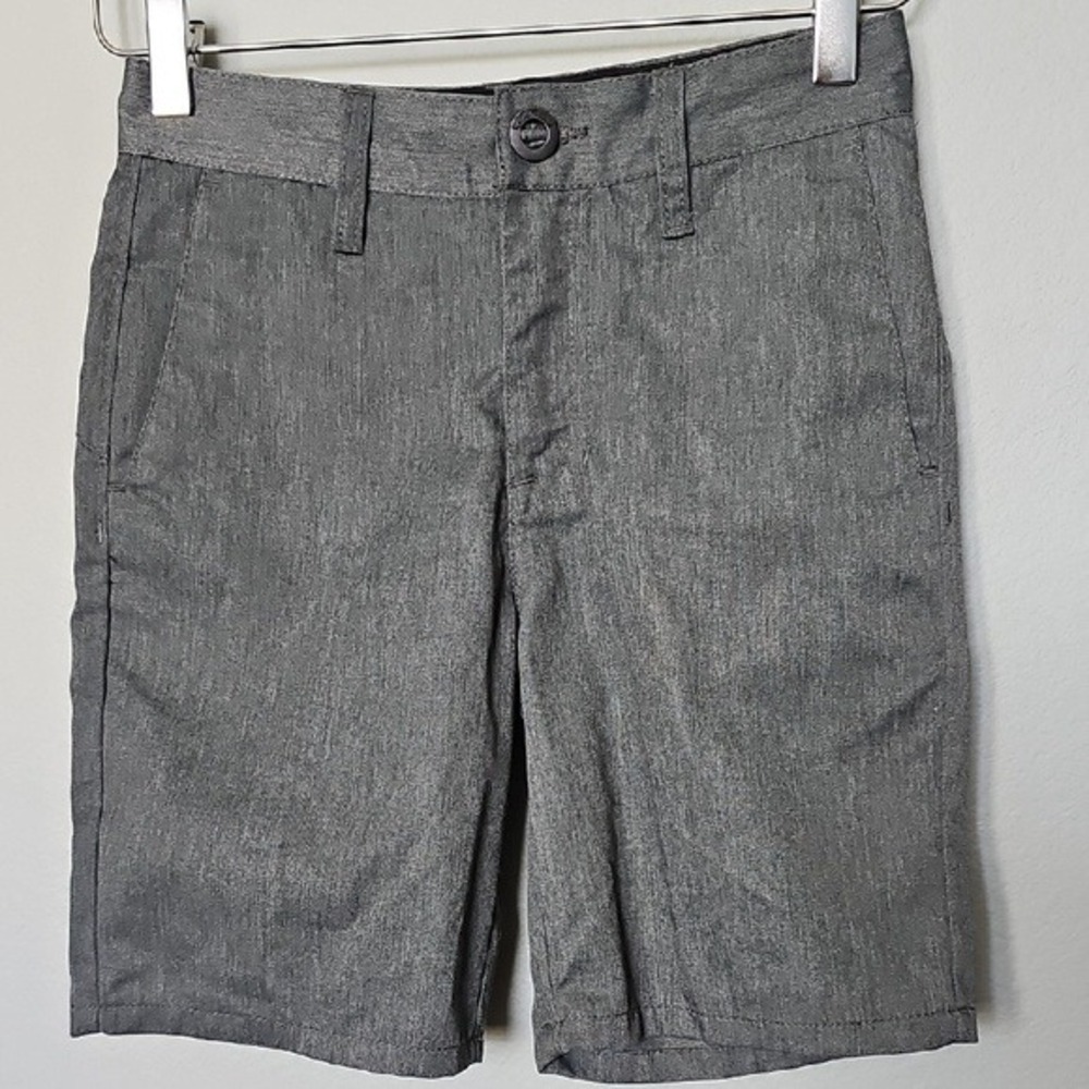 Volcom Boy's Gray Lightweight Shorts Size 25 10Y